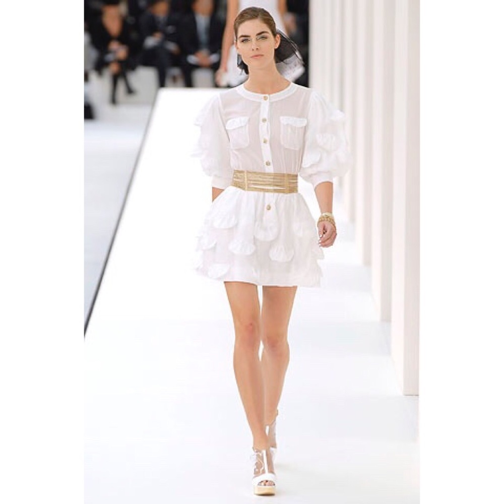 Chanel gold multi chain belt runway spring 2007